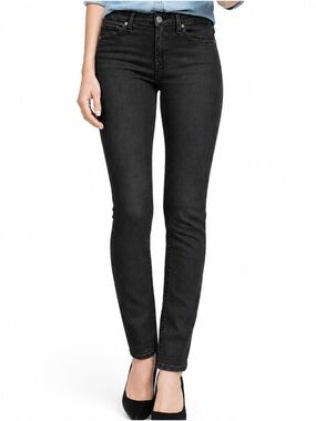 TORY BURCH Skinny Jeans Black, Size 30. LIKE NEW!